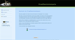 Desktop Screenshot of proefbankstempels.nl