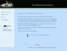 Tablet Screenshot of proefbankstempels.nl
